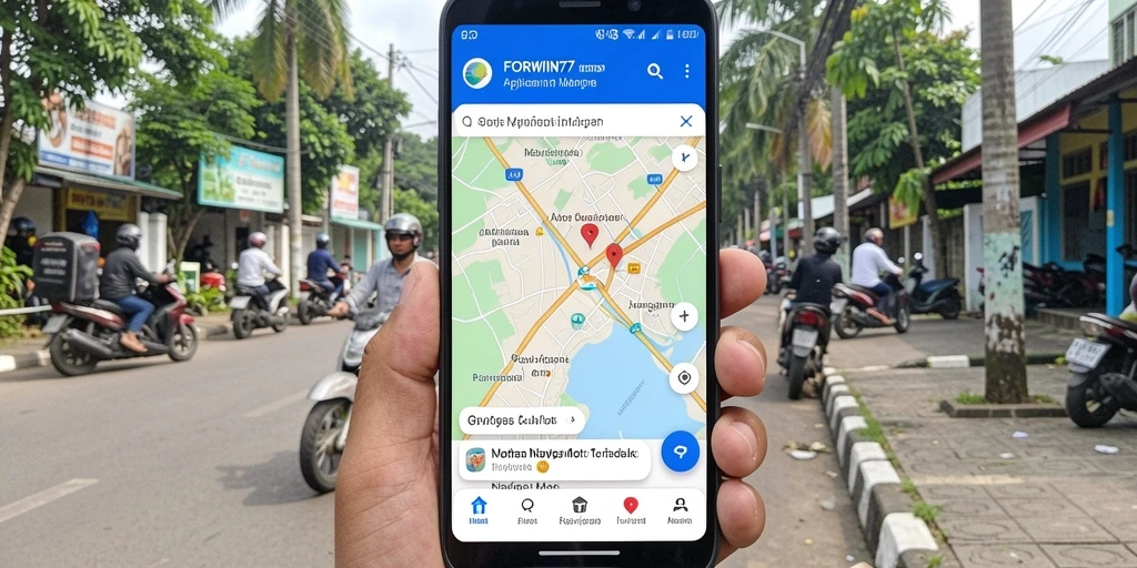Tampilan antarmuka FORWIN77 yang sederhana memudahkan navigasi motor.