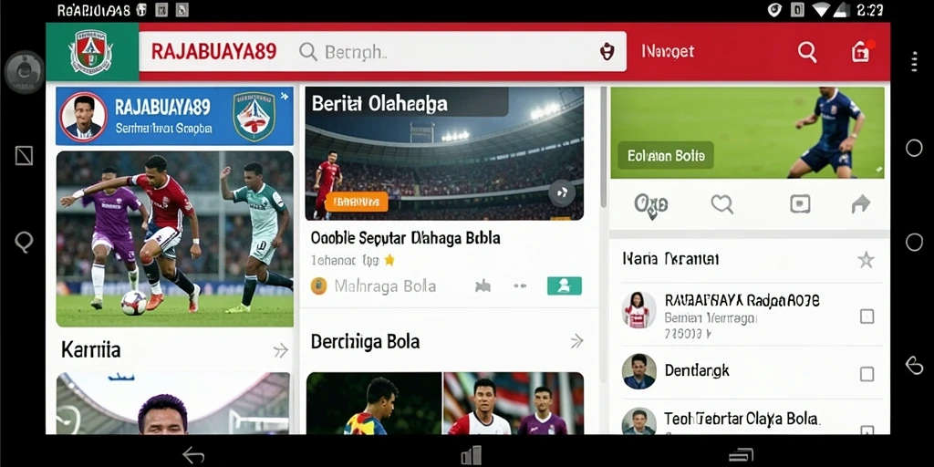 Tampilan antarmuka RAJABUAYA89 yang menarik dan informatif.