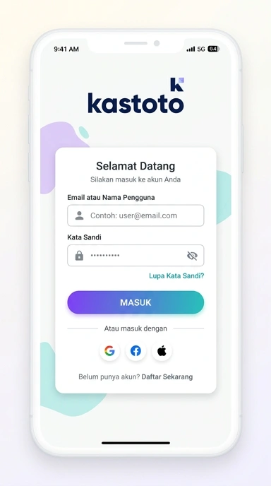 Panduan Masuk Akun Kastoto untuk Pengguna Android