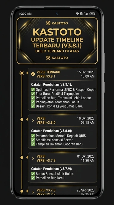 Riwayat Versi Kastoto untuk Pengguna Android